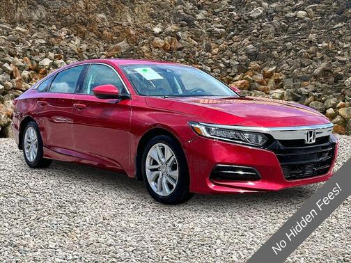 Red 2020 Honda Accord LX 1.5T