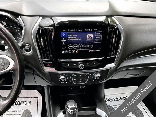 Satin Steel Metallic 2020 Chevrolet Traverse LT Cloth