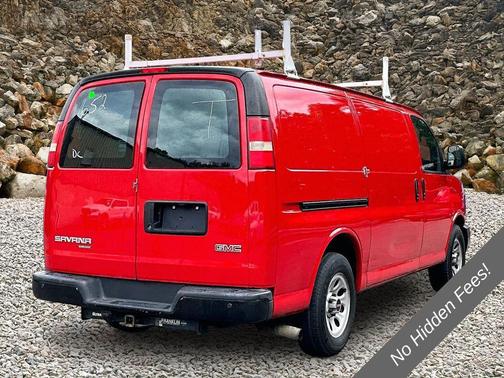 Fire Red 2013 GMC Savana 1500 Work Van