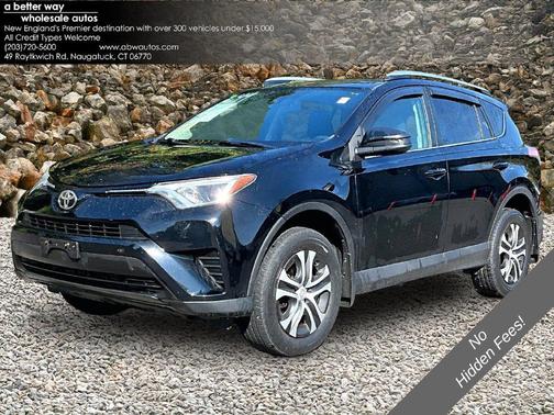 Black 2017 Toyota RAV4 LE
