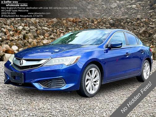 Blue 2016 Acura ILX 2.4L