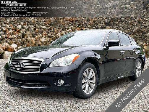 Black Obsidian 2012 INFINITI M37x Base