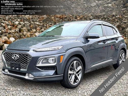 Thunder Gray 2021 Hyundai KONA Limited