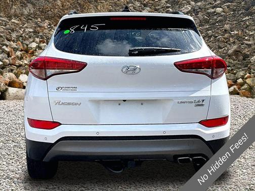 Dazzling White 2016 Hyundai TUCSON Limited