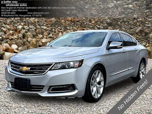 Silver Ice Metallic 2015 Chevrolet Impala LTZ
