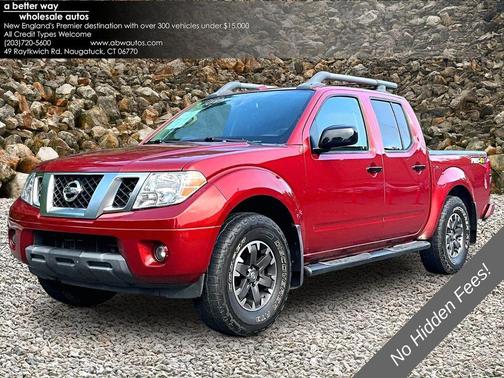 Lava Red 2017 Nissan Frontier PRO-4X