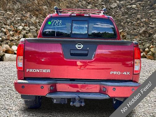 Lava Red 2017 Nissan Frontier PRO-4X