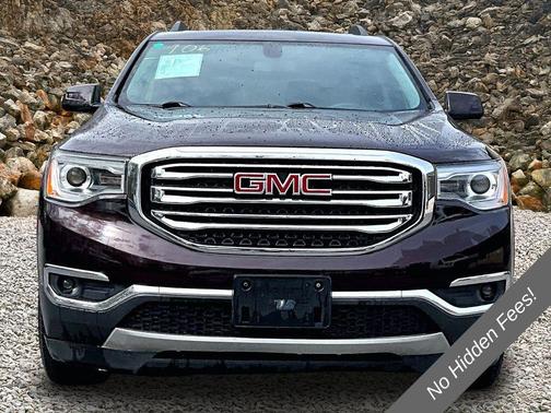 Black Cherry Metallic 2018 GMC Acadia SLE-2