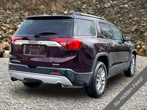 Black Cherry Metallic 2018 GMC Acadia SLE-2