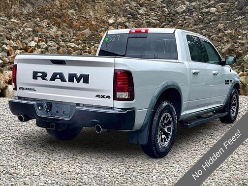 Bright Silver Clearcoat Metallic 2016 RAM 1500 Rebel