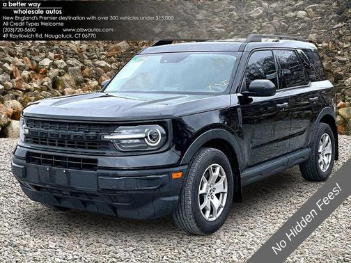 Shadow Black 2021 Ford Bronco Sport Base
