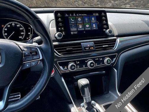 Black 2022 Honda Accord Sport 1.5T