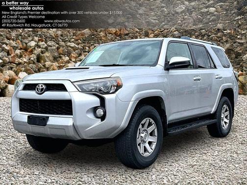 Classic Silver Metallic 2015 Toyota 4Runner Trail