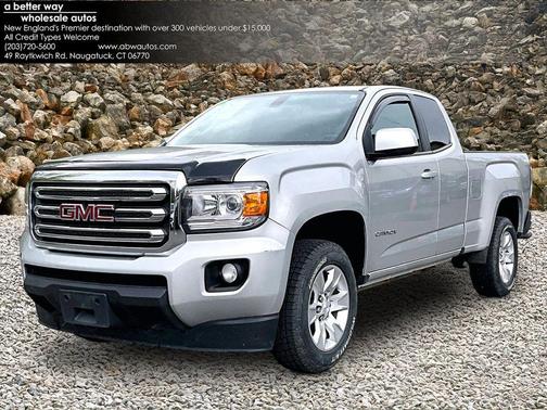 Silver 2018 GMC Canyon SLE