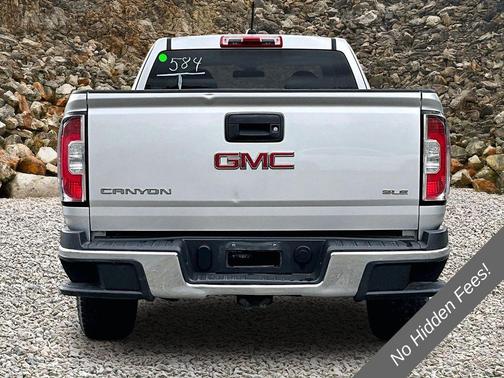 Silver 2018 GMC Canyon SLE
