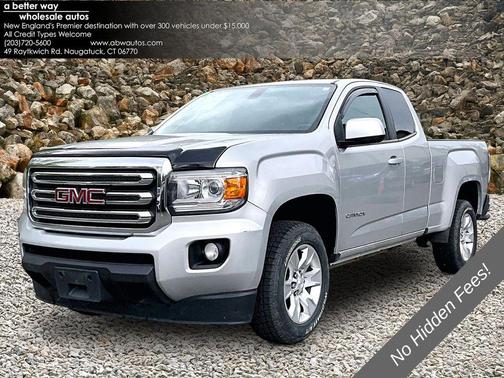 Silver 2018 GMC Canyon SLE