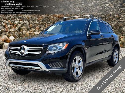 Black 2017 Mercedes-Benz GLC 300 4MATIC