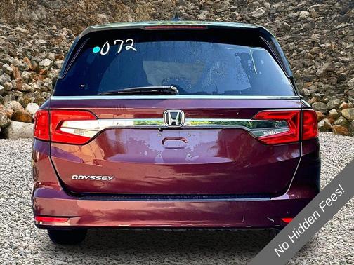 Burgundy 2018 Honda Odyssey EX-L