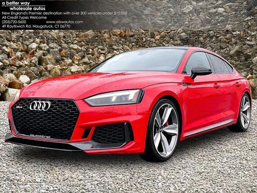 Red 2019 Audi RS 5 2.9T