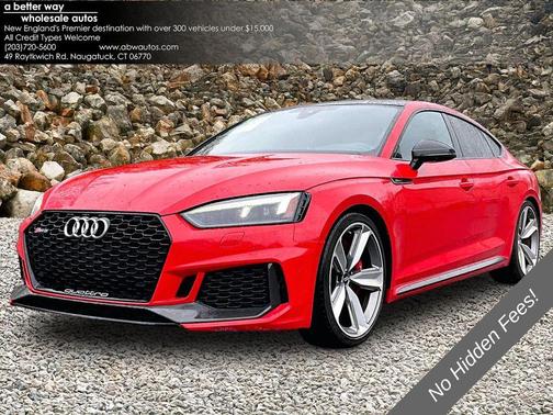 Red 2019 Audi RS 5 2.9T