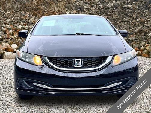 Black 2015 Honda Civic LX