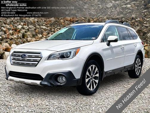 Crystal White Pearl 2017 Subaru Outback 3.6R Limited