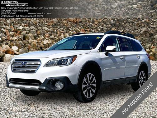 Crystal White Pearl 2017 Subaru Outback 3.6R Limited