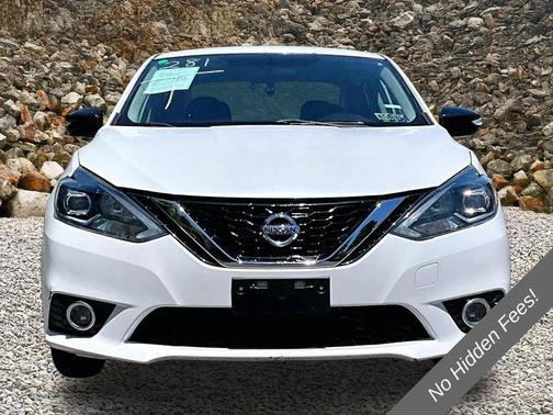 Aspen White 2017 Nissan Sentra SR