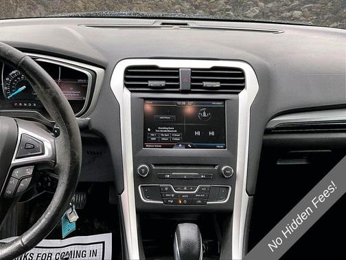 Blue 2016 Ford Fusion SE