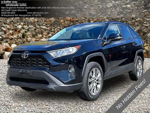 Midnight Black Metallic 2021 Toyota RAV4 XLE Premium