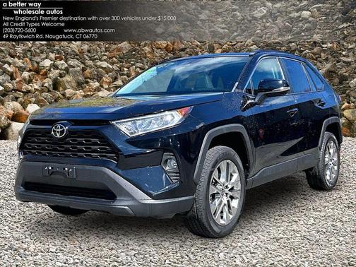 Midnight Black Metallic 2021 Toyota RAV4 XLE Premium