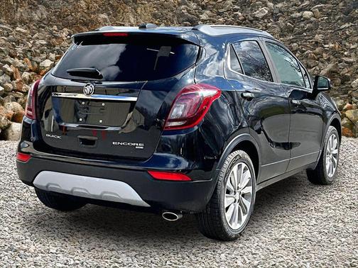 Ebony Twilight Metallic 2018 Buick Encore Preferred