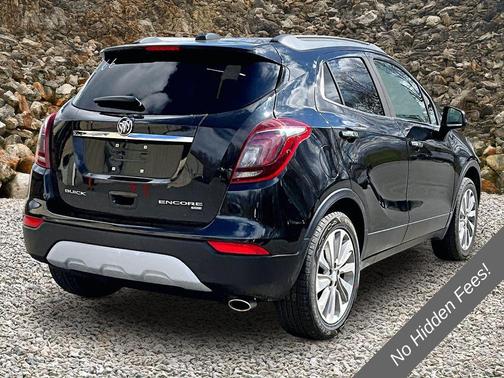 Ebony Twilight Metallic 2018 Buick Encore Preferred