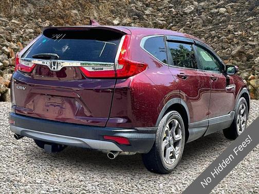 Burgundy 2019 Honda CR-V EX-L