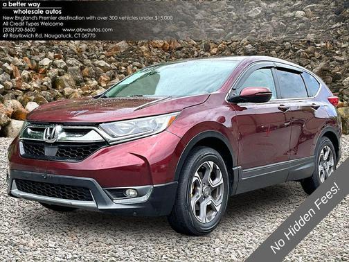 Burgundy 2019 Honda CR-V EX-L