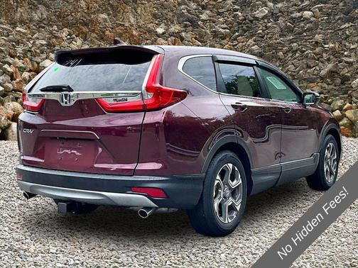 Burgundy 2019 Honda CR-V EX-L