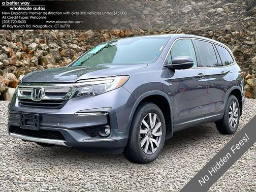 Gray 2020 Honda Pilot AWD EX
