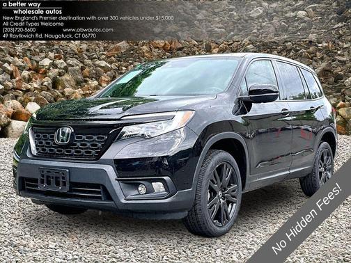 Black 2021 Honda Passport AWD Sport