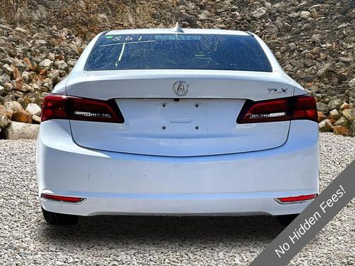 White 2017 Acura TLX w/Technology Package