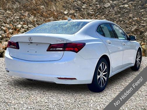 White 2017 Acura TLX w/Technology Package