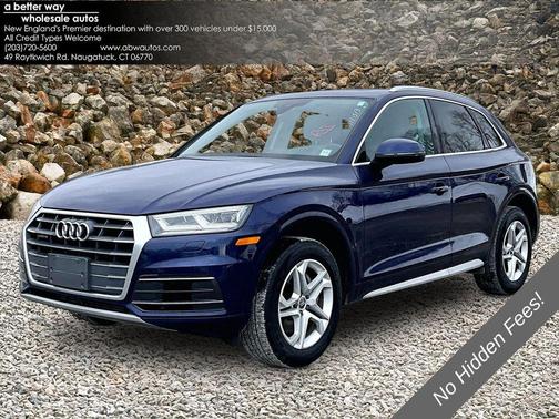 Blue 2018 Audi Q5 2.0T Tech Premium