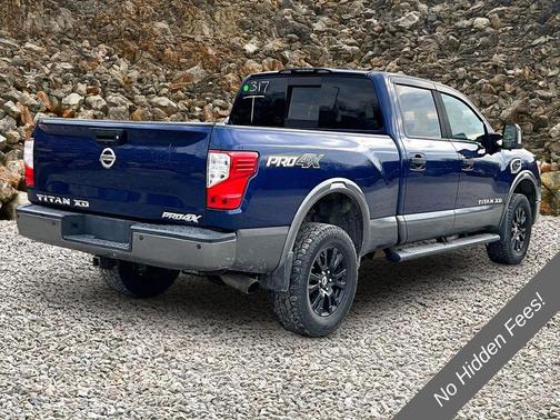 Deep Blue Pearl 2016 Nissan Titan XD PRO-4X