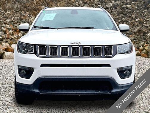 White Clearcoat 2017 Jeep Compass Latitude