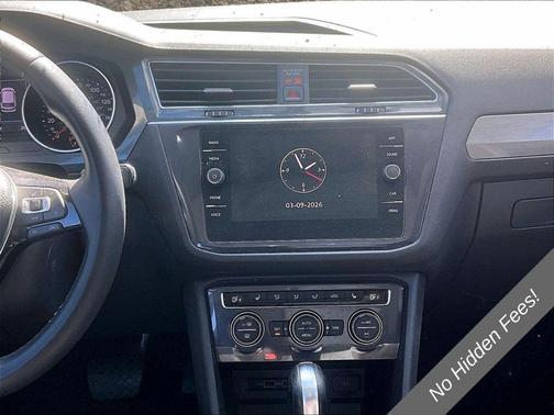 Blue 2020 Volkswagen Tiguan 2.0T SE R-Line Black