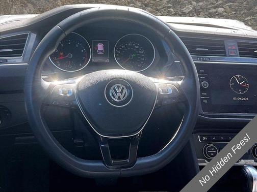 Blue 2020 Volkswagen Tiguan 2.0T SE R-Line Black