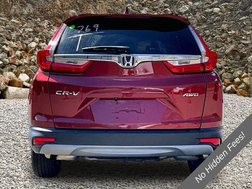 Red 2019 Honda CR-V EX-L