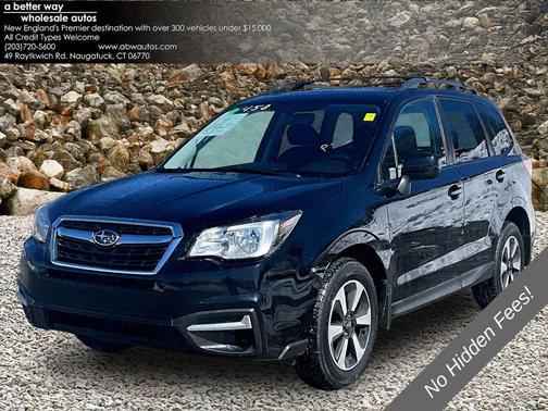 Crystal Black Silica 2017 Subaru Forester 2.5i Premium