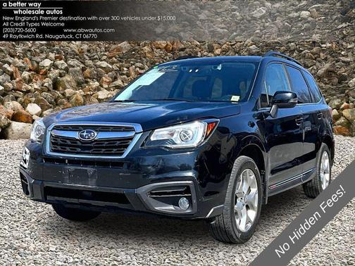 Crystal Black Silica 2018 Subaru Forester 2.5i Touring