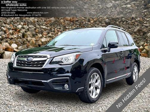 Crystal Black Silica 2018 Subaru Forester 2.5i Touring
