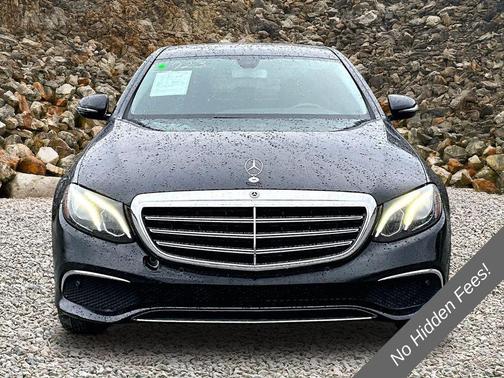 Black 2017 Mercedes-Benz E-Class 4MATIC